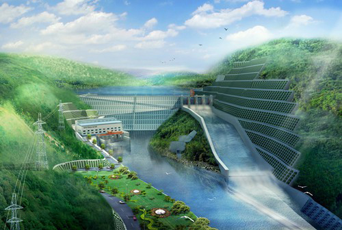 墨江老挝南塔河1号水电站项目
